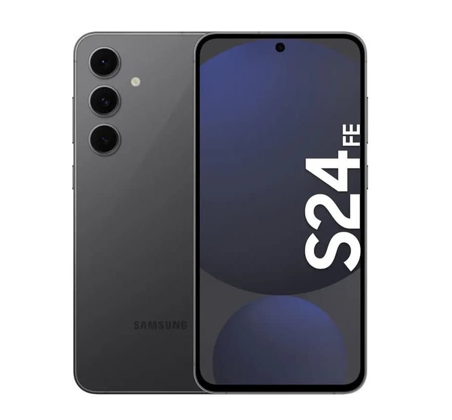 SAMSUNG GALAXY S24 FE 5G 8+256GB - Svart (Graphite) – Fyndvara